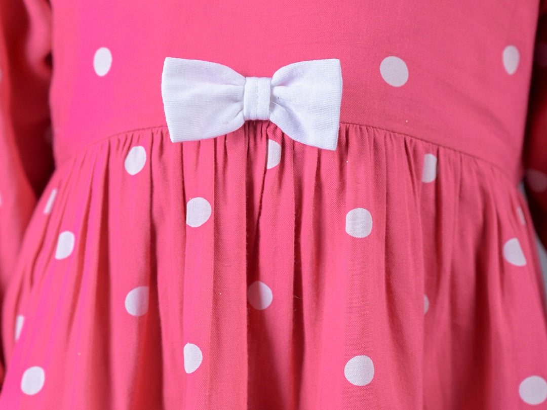 Girls Pink Printed Top, Leggings & Matching Hairband Set close view 