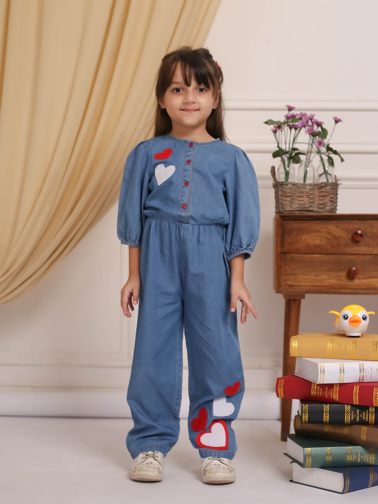 All Heart Denim Jumpsuit