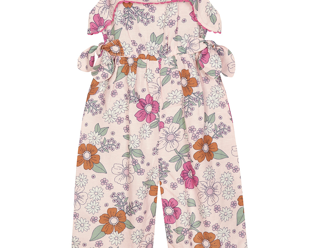 Floral Whimsy Printed Jumpsuit