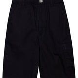 Black Capri Shorts with Side Pockets
