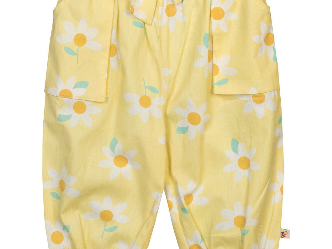 Baby Girls Yellow Pant